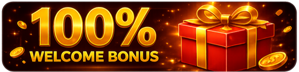 100% Welcome Bonus